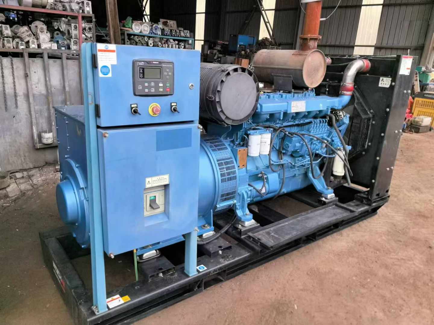 都兰500kW 柴油发电机组可带动设备功率的计算公式是什么？